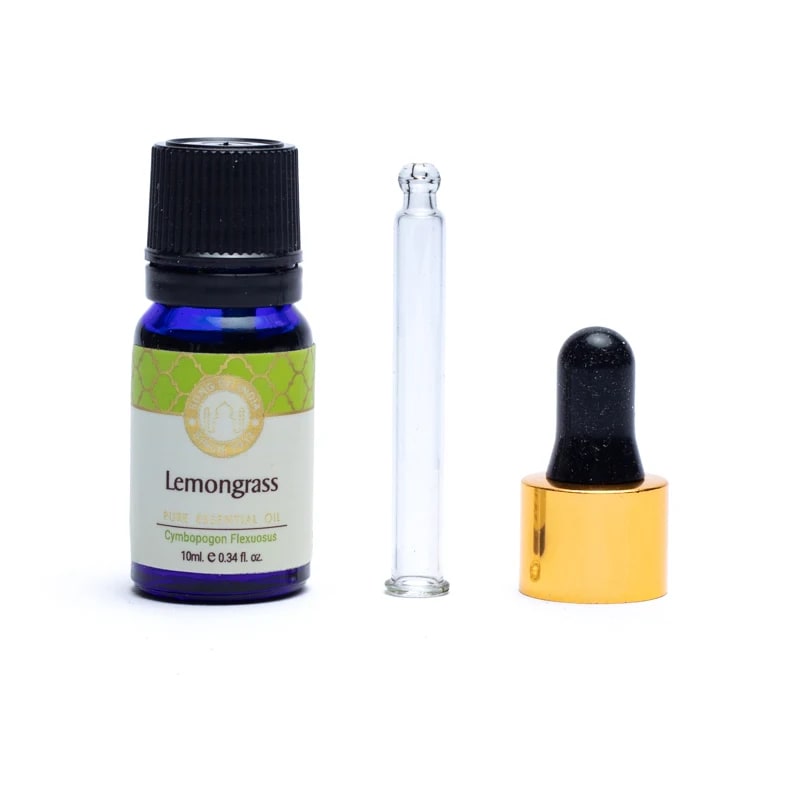 Citrongræs Æterisk olie, økologisk - Uplifting &amp; Insektbeskyttelse - 10 ml