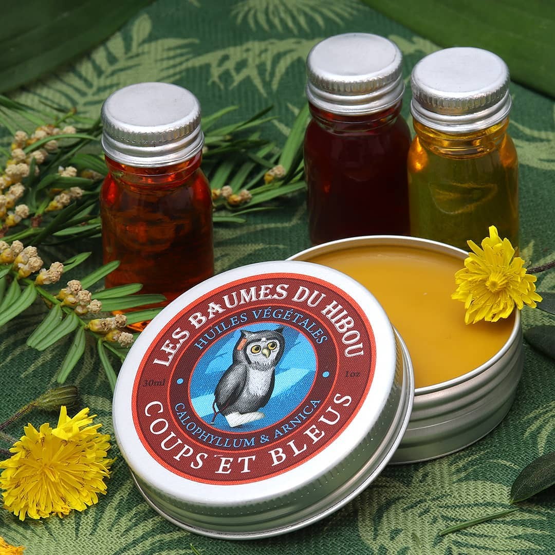 Owl Balm, Bumps and Bruises - Balsam til blå mærker - Les Baumes du Hibou