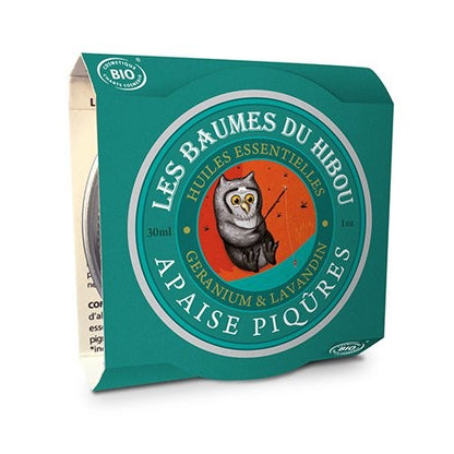 Owl Balm, Soothe Insect Bites - Balsam til insekt bid - Les Baumes du Hibou