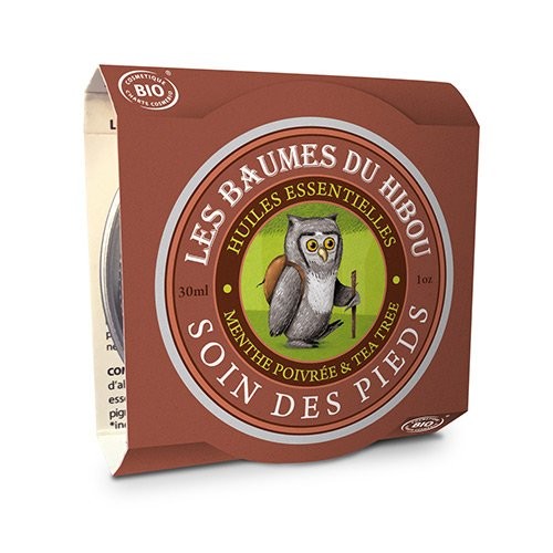 Owl Balm, Foot Care - Balsam til ømme fødder - Les Baumes du Hibou