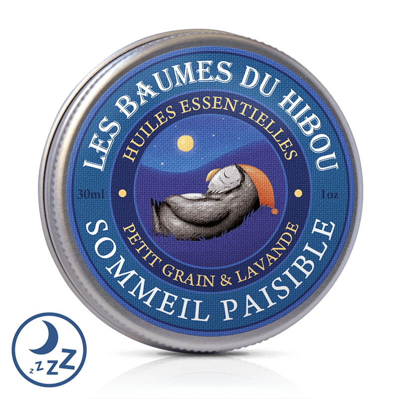 Owl Balm, Peaceful Sleep - Balsam til forbedret søvn - Les Baumes du Hibou