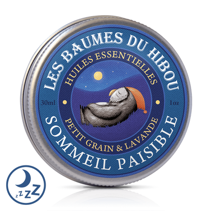 Owl Balm, Peaceful Sleep - Balsam til forbedret søvn - Les Baumes du Hibou