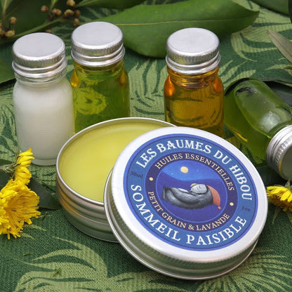 Owl Balm, Peaceful Sleep - Balsam til forbedret søvn - Les Baumes du Hibou