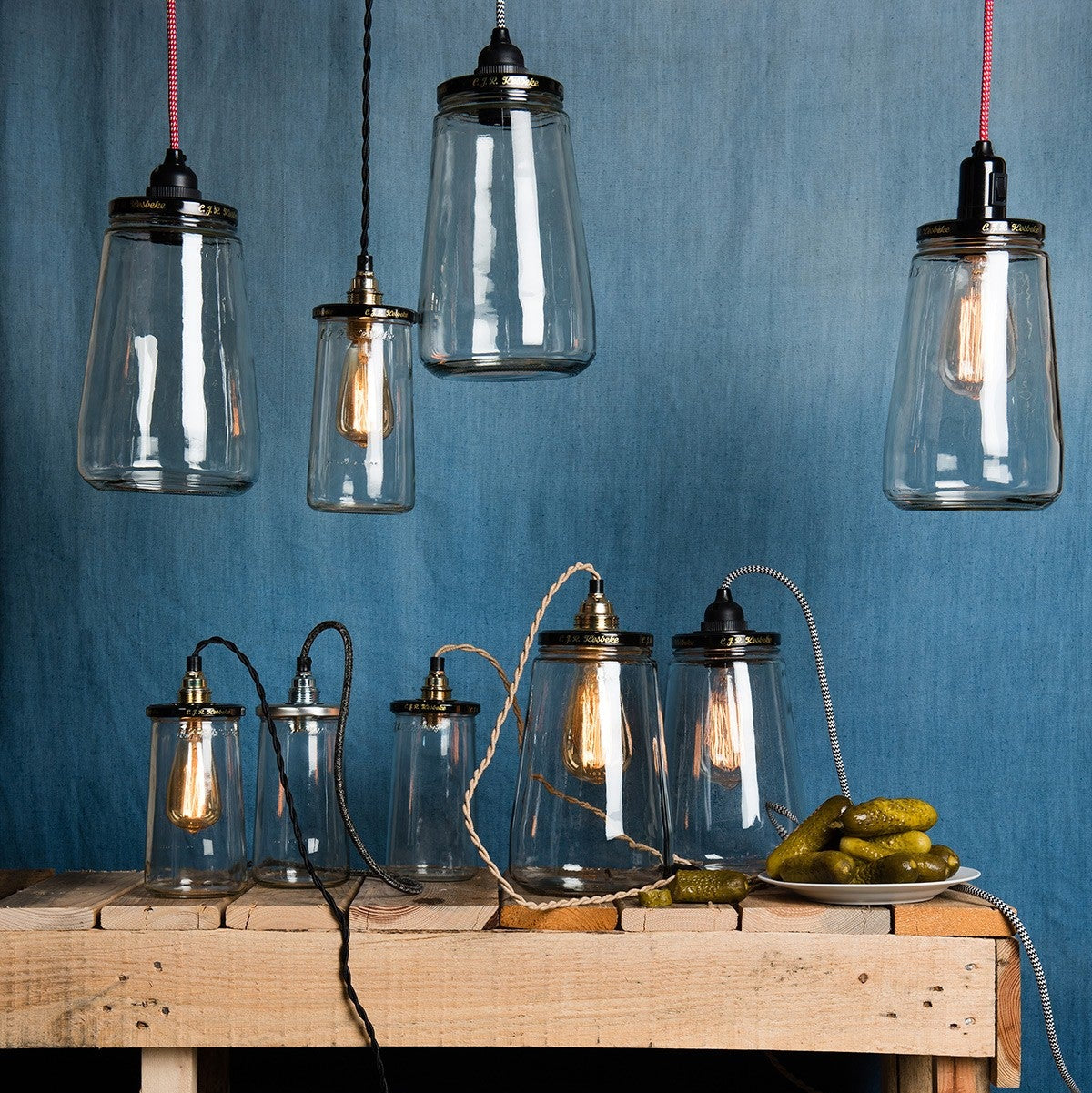 Bordlampe &amp; loftslampe - Pickles Light - Rescued
