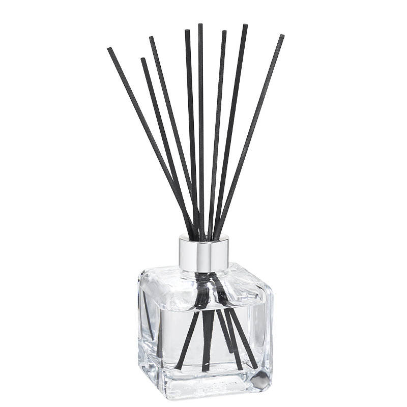 Maison Berger duftpinde med Precious Jasmine, Cube flakon, sort duftpinde, hjemmeduft, dekorativ