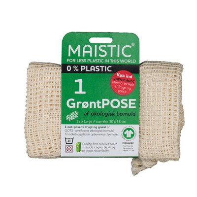 Frugt- &amp; Grønsagspose - Øko. Bomuld - Maistic Bio