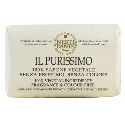 Il Purissimo duftfri vegetabilsk sæbe i papirform