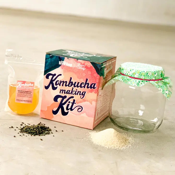 Med dette kombucha sæt kan du nemt begynde din fermenterings rejse og nyde din egen hjemmelavede, smagsfulde og sunde kombucha.