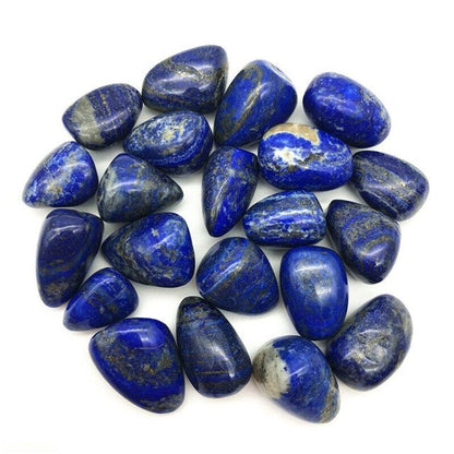 Lapis Lazuli Krystal - Polerede Tromlesten