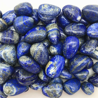 Lapis Lazuli Krystal - Polerede Tromlesten