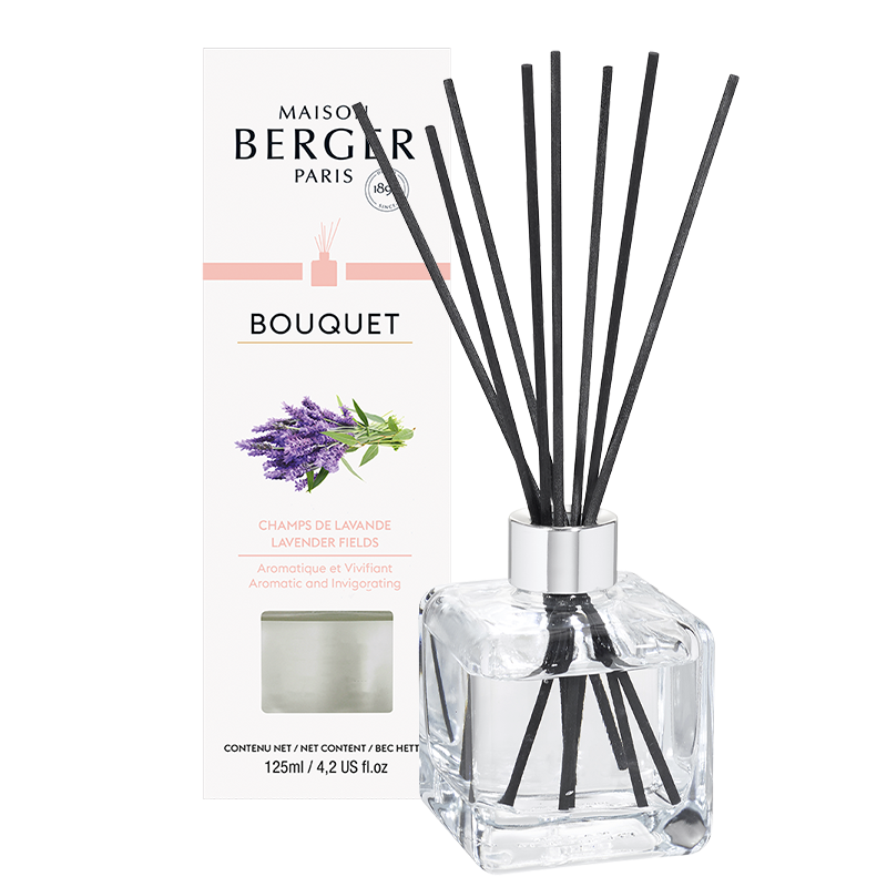 Maison Berger duftpinde med Lavender Fields i glasflakon