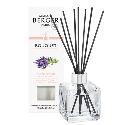 Maison Berger duftpinde med Lavender Fields i glasflakon