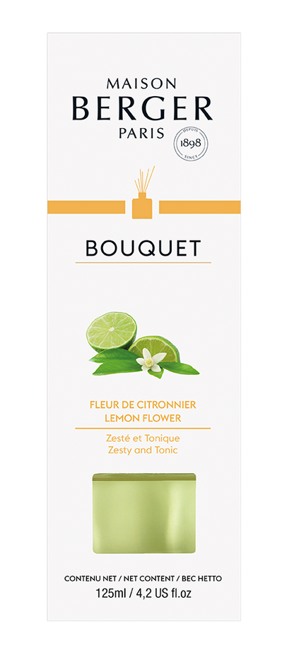 Maison Berger citrusduft med lime og citron i elegant flakon