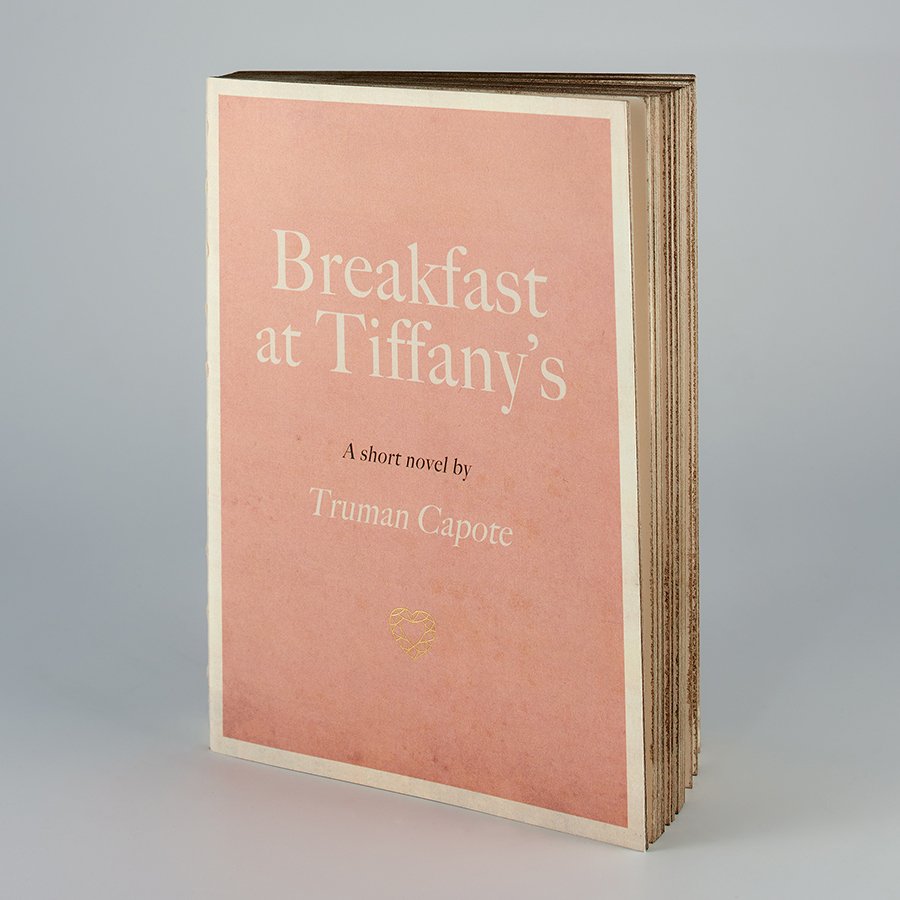 Slow Design Notesbog - Breakfast at Tiffany`s - Handmade in Italy