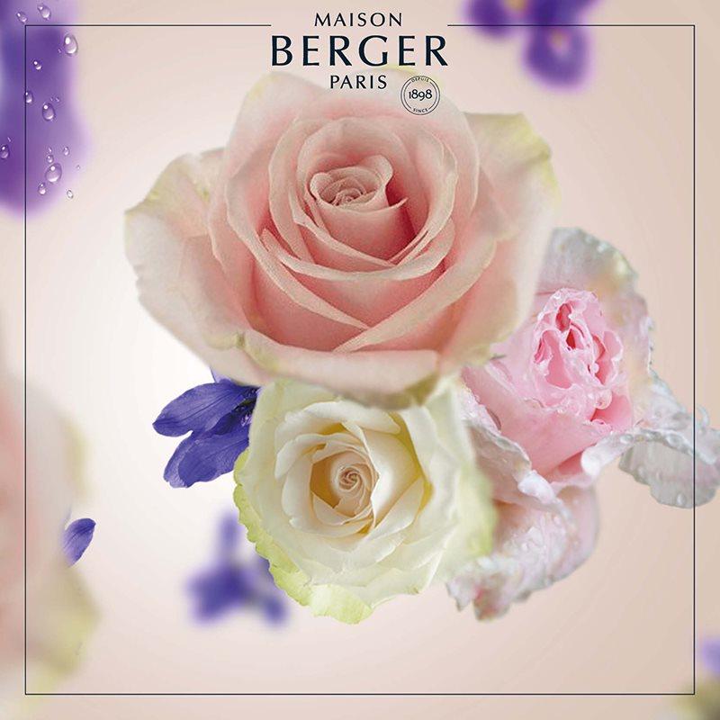 Maison Berger blomsterarrangement med roser, duftbuket til hjemmet