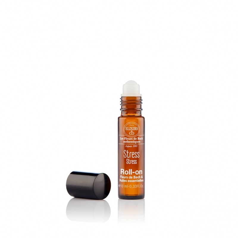 Bachs Blomstermedicin &amp; remedier - De Stress Roll-on - Ecocert Aromaterapi