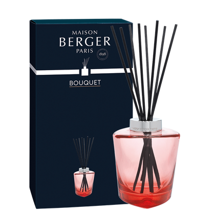 Terra flakon til duftpinde, Red - Maison Berger
