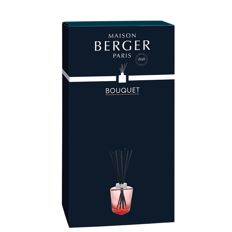 Terra flakon til duftpinde, Red - Maison Berger