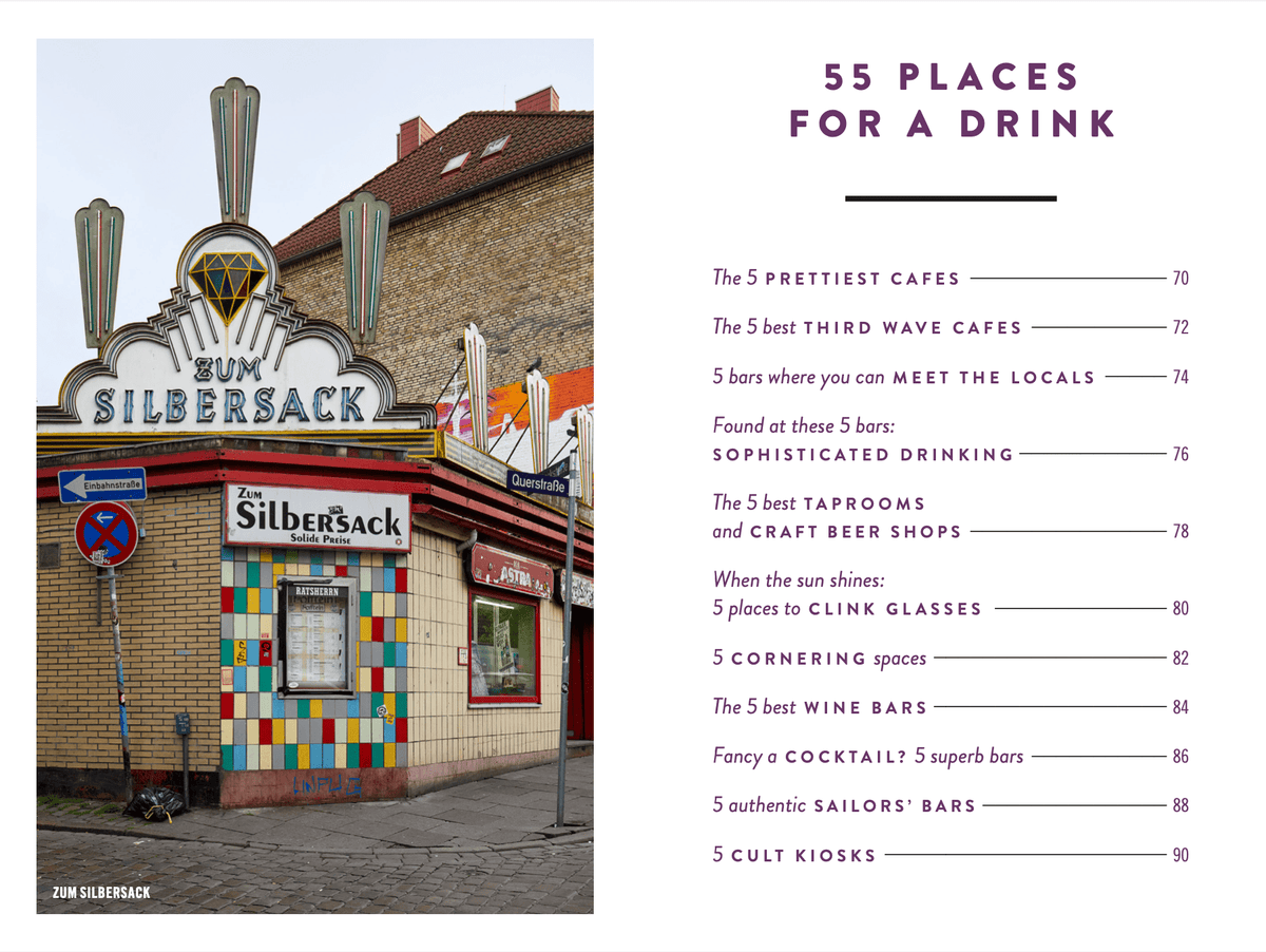 New Mags - Coffee Table book &amp; Rejseguide - The 500 Hidden Secrets of Hamburg
