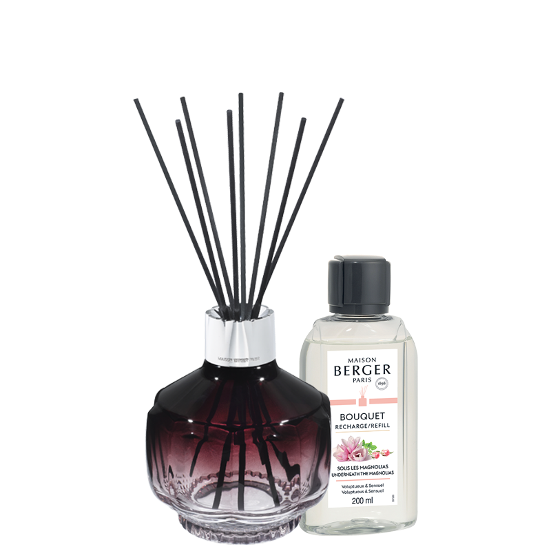 Underneath the Magnolias Duftpinde - Molecule Flakon, Plum &amp; 200ml. duft - Blomster duft - Maison Berger