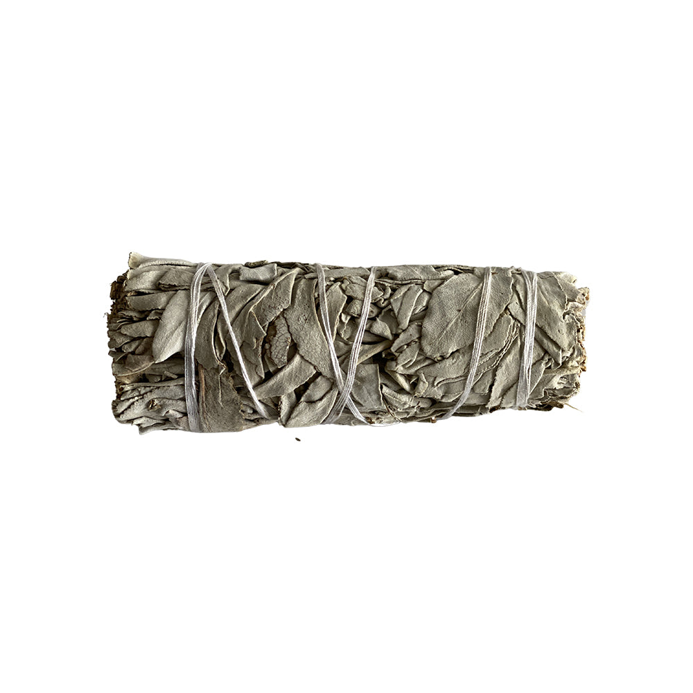 Rense kit - Stentøjs skål, White Onyx  m. Salvie/Palo Santo bundt - UME