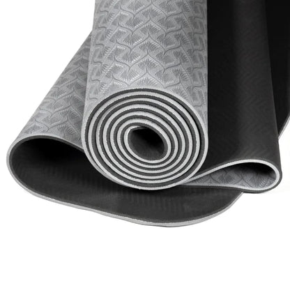 Yogamåtte i Premium kvalitets materialer, Antracit