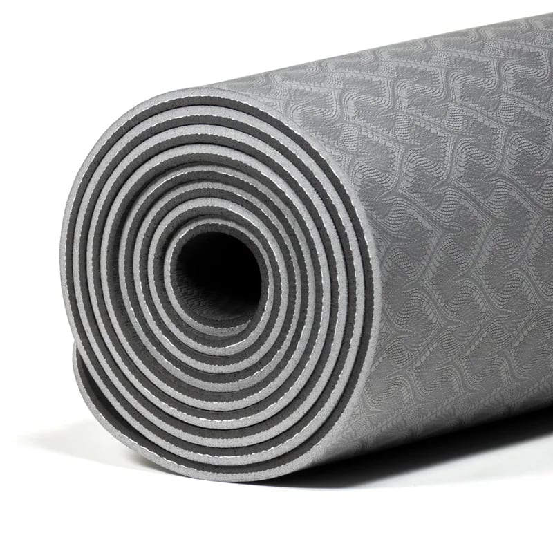 Yogamåtte i Premium kvalitets materialer, Antracit