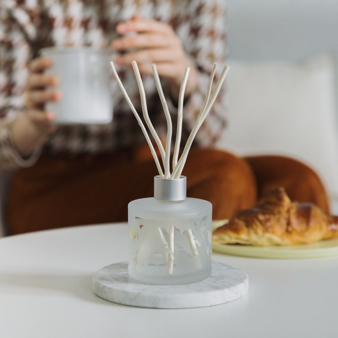 Maison Berger duftpinde med aroma Energy i elegant frostet glas