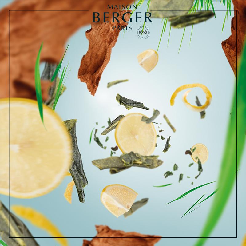 Imperial Green Tea - Flakon m. Duftpinde - Frisk duft - Maison Berger